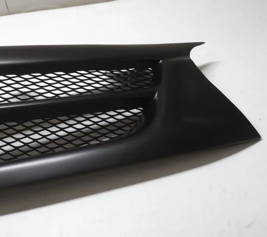 Матовая Черная решетка из полимерного волокна передняя Верхняя для Toyota Corolla E170