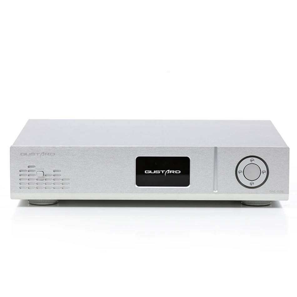 GUSTARD DAC X-26 сбалансированный декодер DAC двойной ES9038PRO DSP GPLL NIC DSD512 PCM768K ESS USB карта