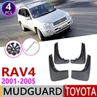 Брызговик для Toyota RAV4 RAV 4 XA20 Брызговики автомобильные  2001, брызговик, заслонка, брызговик, аксессуары 2005, 2002, 2003, 2-го поколения, 2004