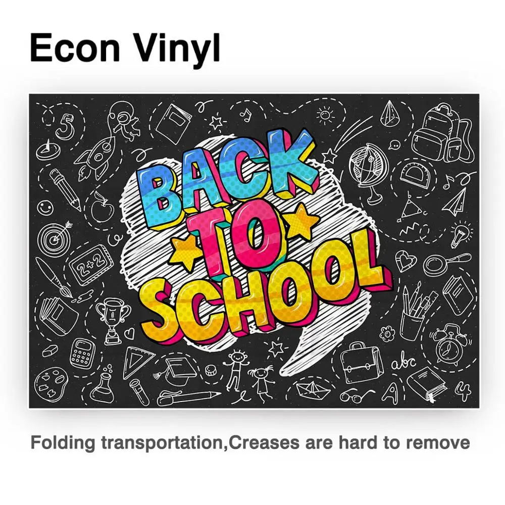 Allenjoy детский сад назад в школу Фотофон доска мелок рисование комикс идол стиль