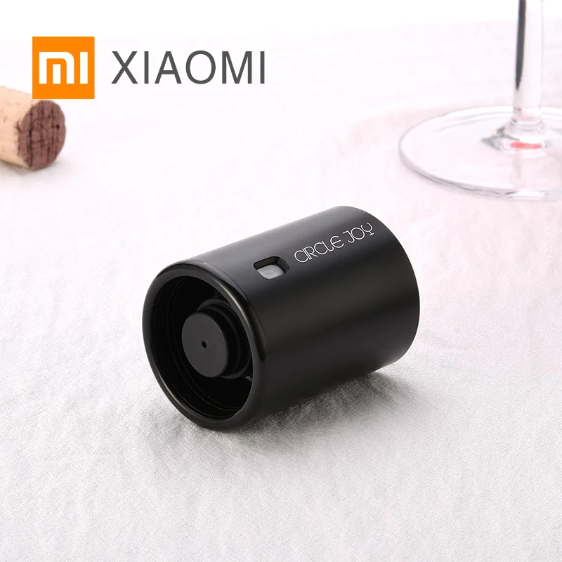 XIAOMI MIJIA Circle Joy умная винная пробка CJ-JS01 из нержавеющей стали Вакуумная память мини