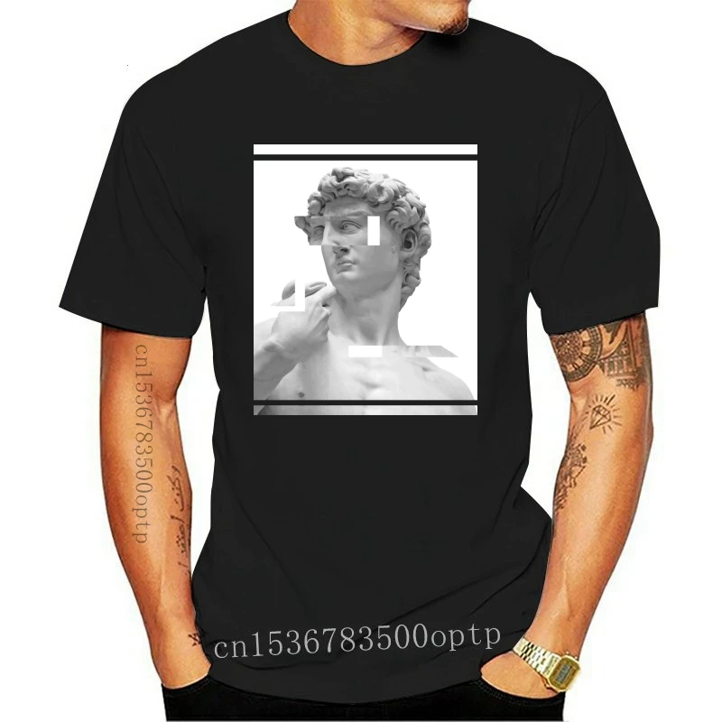 

Новая Классическая винтажная 3D футболка с блестками в стиле греческого бюста, Мужская футболка в стиле вапорайзера, футболка в стиле Харадз...