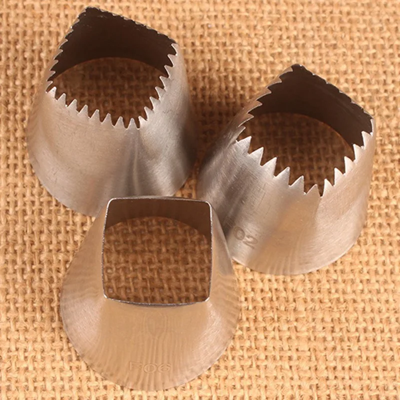 3 шт./компл. квадратные насадки для украшения торта | Дом и сад