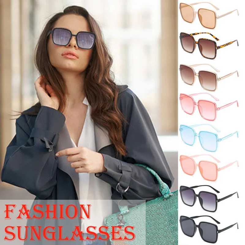 

Brand Designer Oversized Square Sunglasses Women Fashion Big Frame Sun Glasses Ladies Vintage Shades Eyewear zonnebril dames