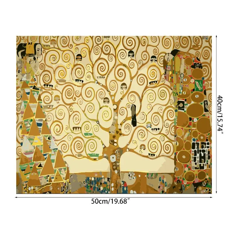 

Paint by Numbers Kits Canvas DIY Home Decoration for Adults and Kids Without Frame 16 x 20 inch-The lighthouse