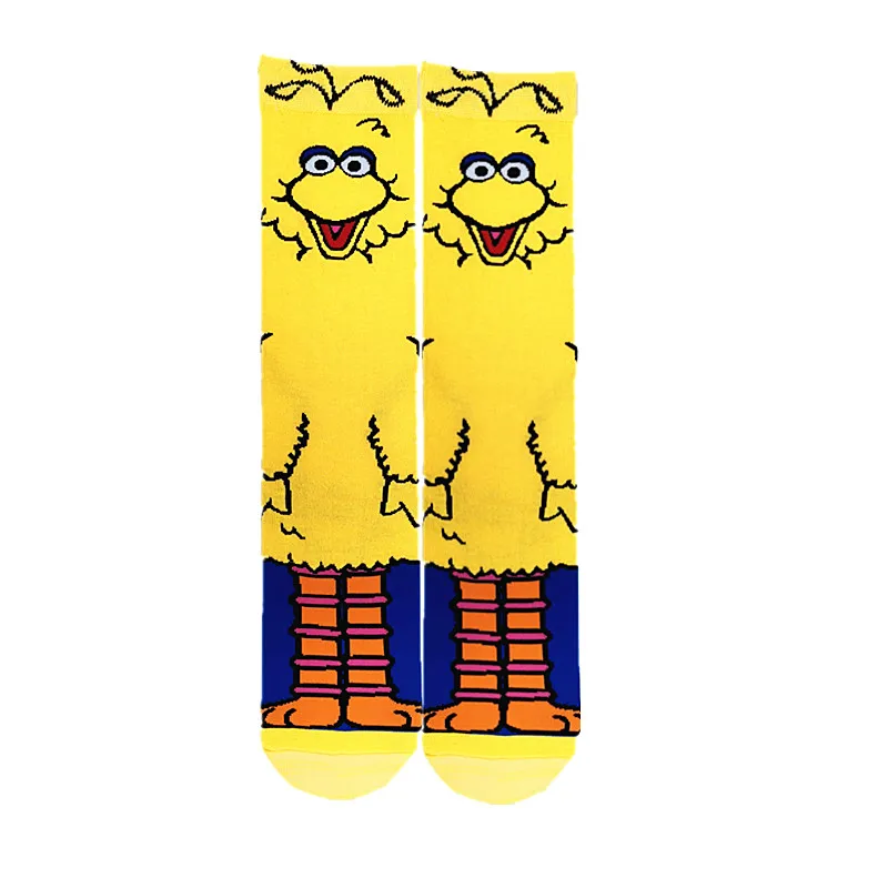 Носки мужские с аниме героями мультфильмов забавные повседневные уличные носки