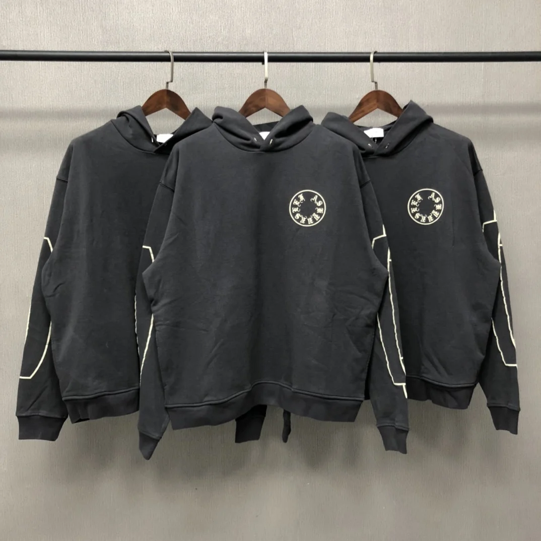 

Худи ASKYURSELF Sanskrit 2021SS, мужские, женские, мужские, с вышивкой