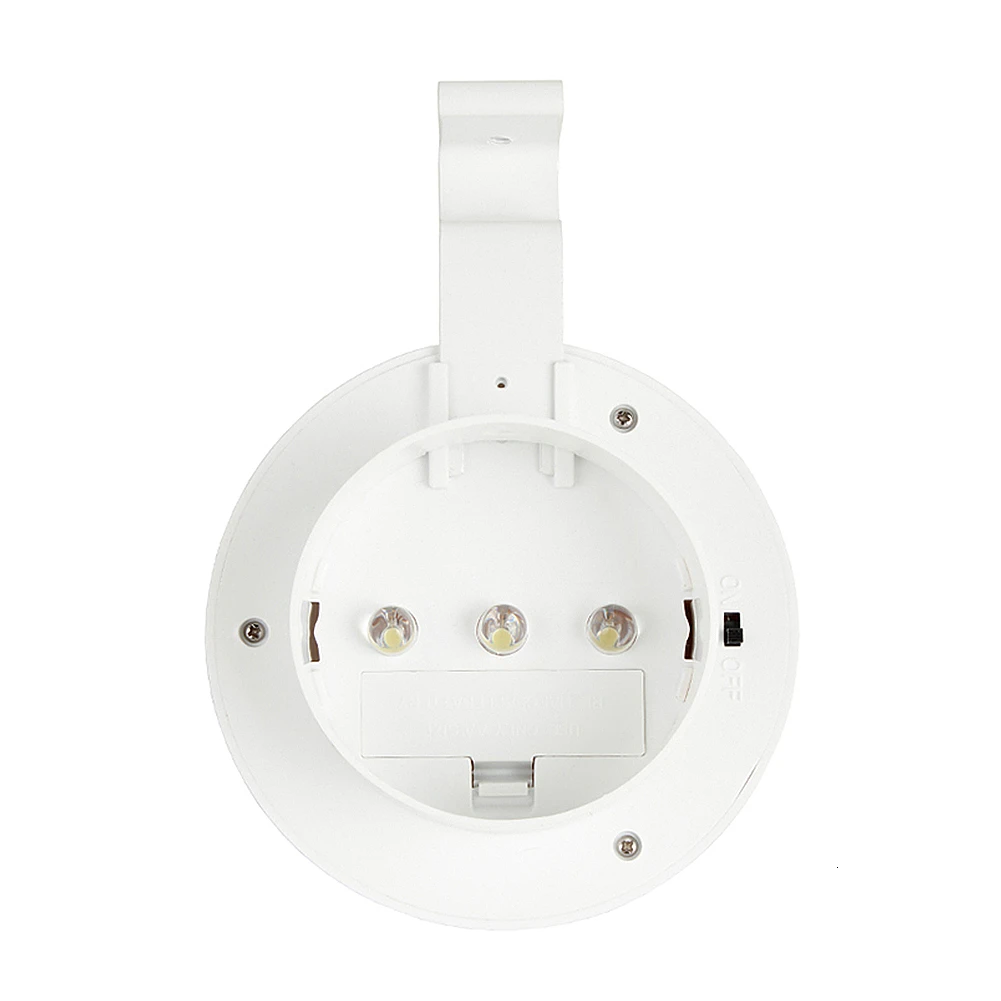 1 шт. умный светодиодный круглый солнечный желоб Универсальный светильник