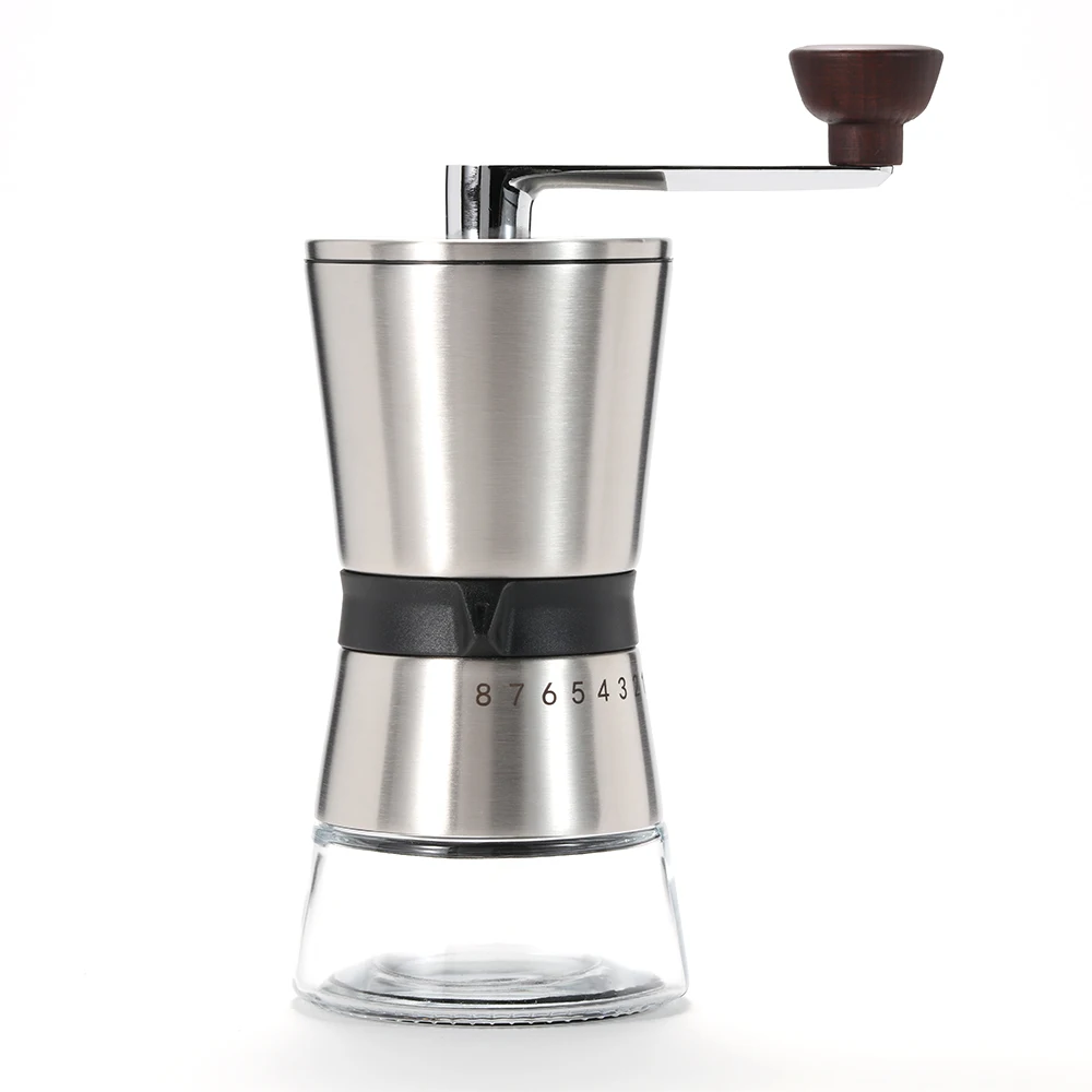 Coffee Grinder 75 г ручная кофемолка из нержавеющей стали кофемолка грубая шлифовка керамический механизм кофе мельница инструменты для кофе - Цвет: Coffee Grinder
