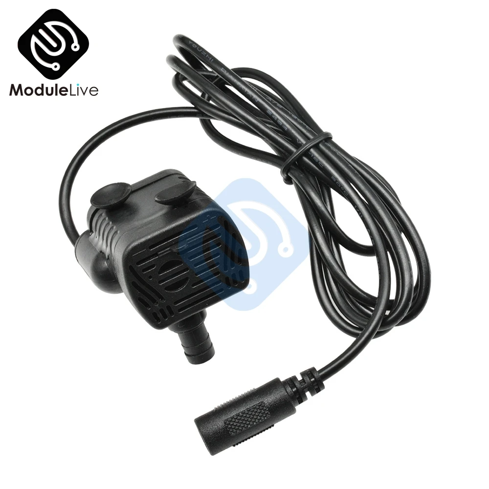3W 5,5 V-12 V DC погружной водяной насос IP68 Водонепроницаемый Солнечный двигатель 200L/H 0,4-1,5 м для аквариума Фонтан Tank инструменты для полива