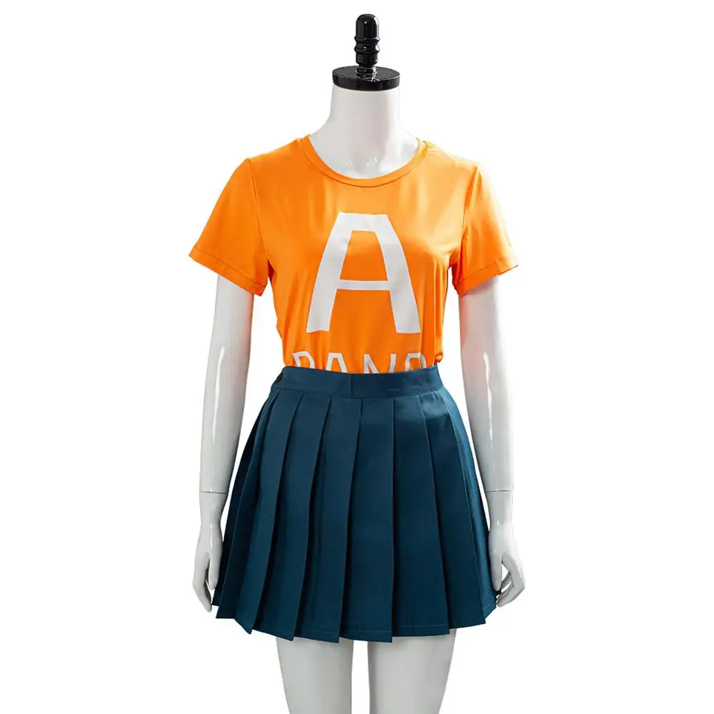 Uraraka Ochako мой герой Сезон 4 Косплей Костюм для взрослых школьные брюки футболка