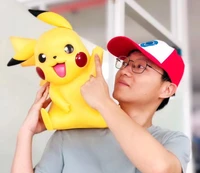 big size 11 pocket pikachu with hat action figure toys 40cm
