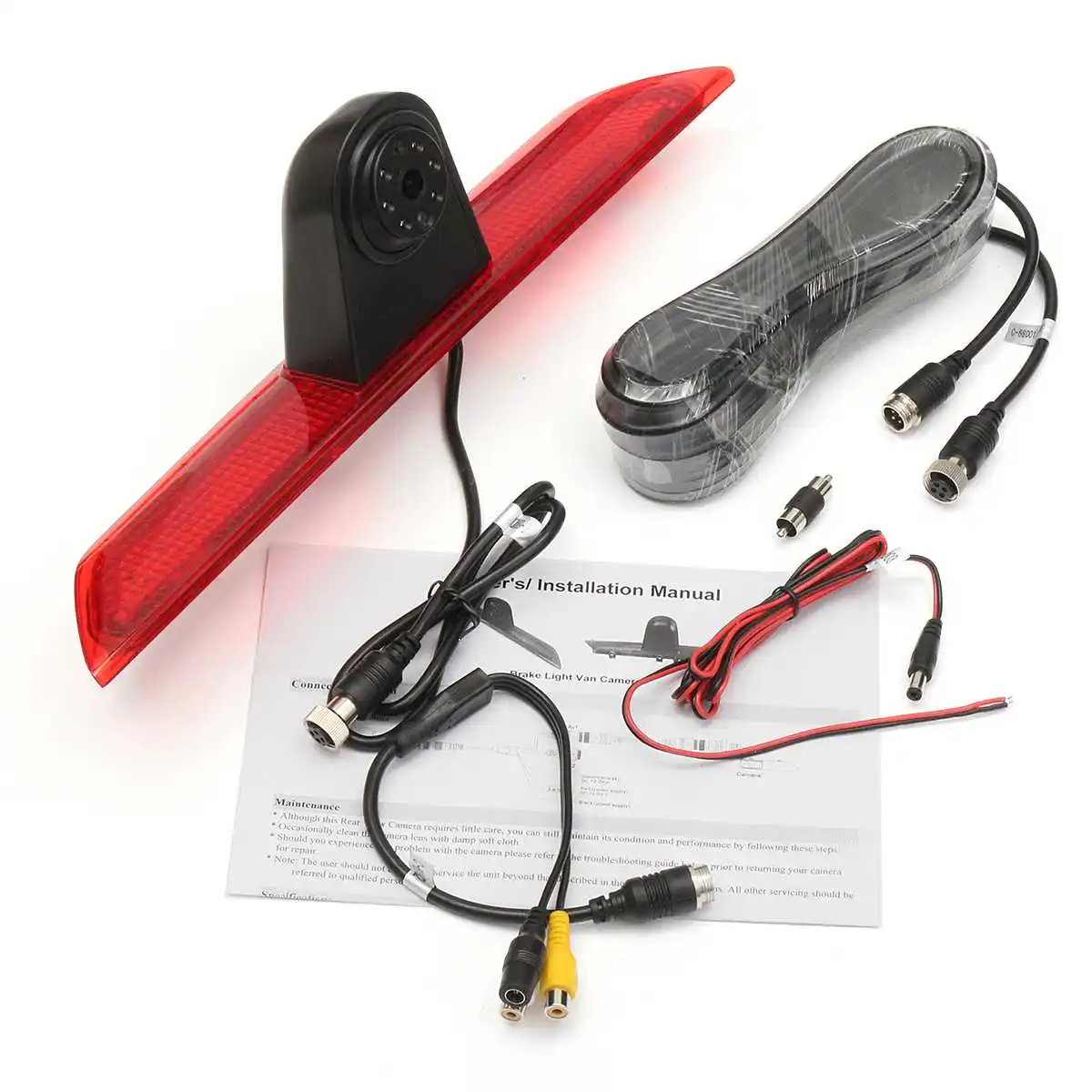 Камера заднего вида HD для автомобиля 7 дюймовый монитор хода стоп светильник