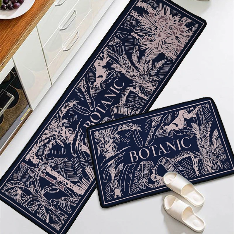 

Nordic Kitchen Mats Long Strip Kitchen Rug Non-Slip Floor Mat Living Room Carpet INS Style Bathroom Doormat Hallway Area Rugs