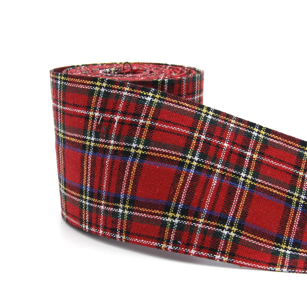 5 ярдов многоразмерная Рождественская тема тканевая лента украшение для