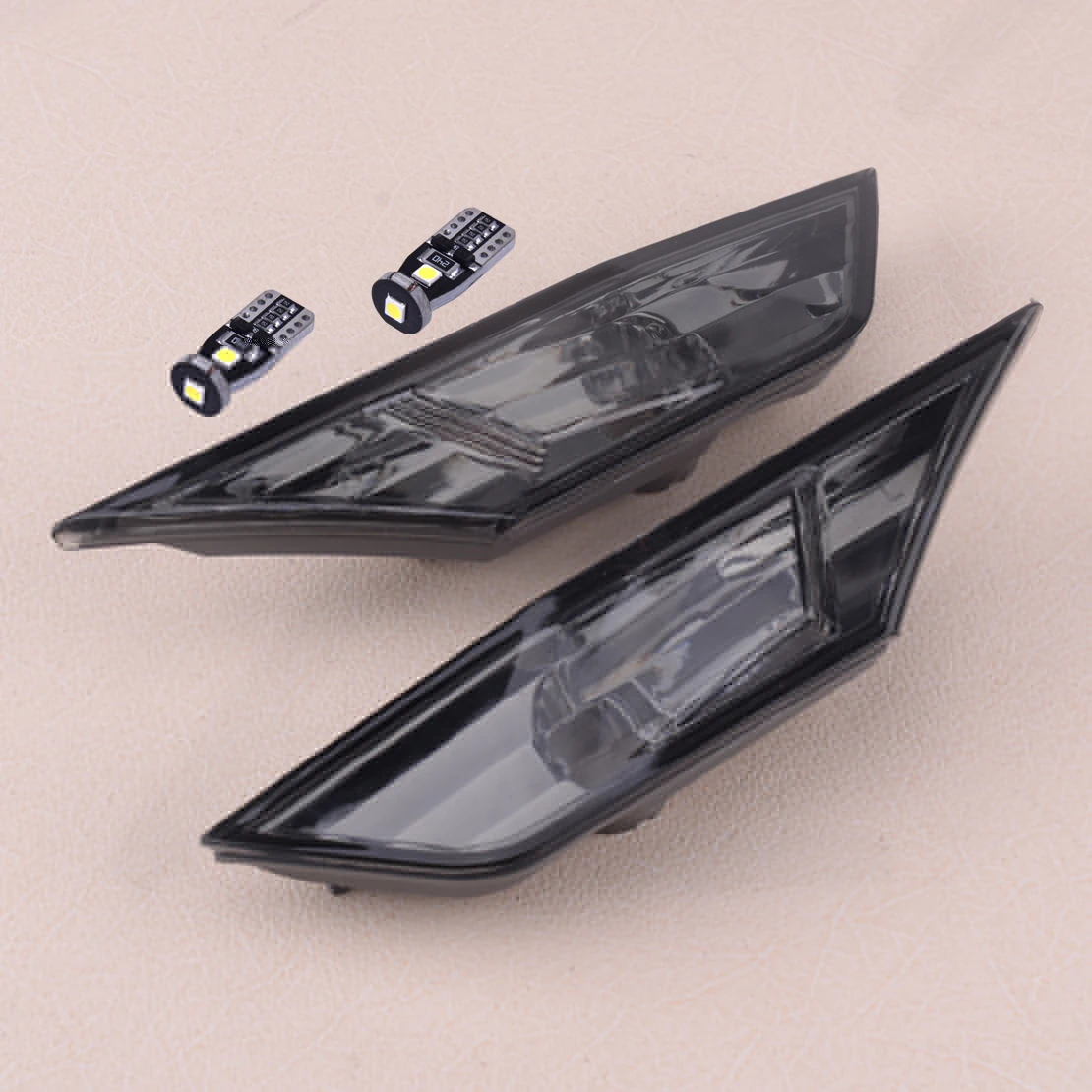 

1 пара, автомобильный левый и правый указатель поворота, боковой габаритный светильник с T10, светодиодный фонарь, подходит для Honda Civic 2016-2018 2019...