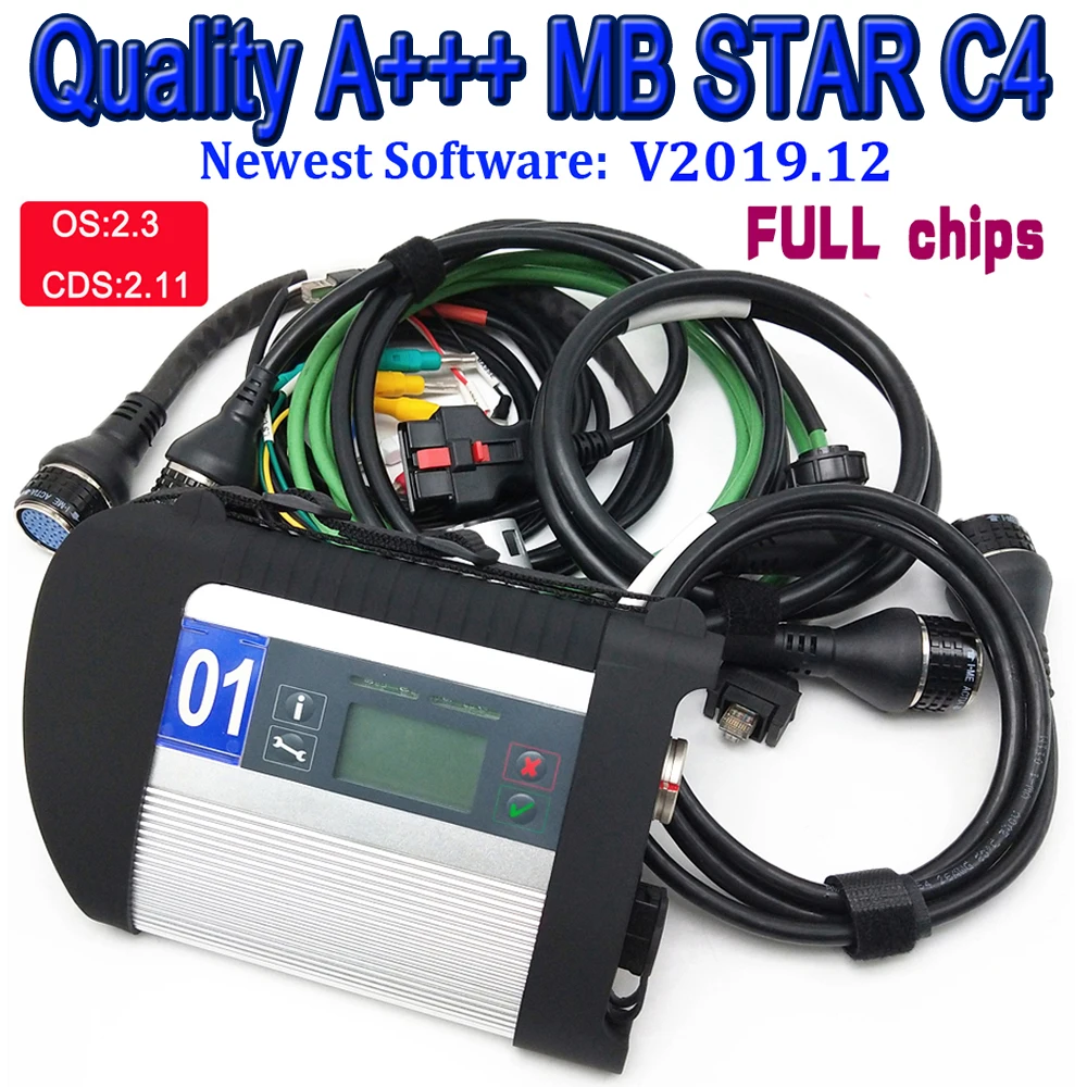 2022 Best NEWEST Quality Full Chip NEC Relays MB SD Connect Compact 4 MB Star C4 Software 2020.3 Diagnostic-tool SD C4 2018 top quality wifi mb star c5 update by mb star c4 mb sd diagnosis multiplexer c5 with software v2018 09 car diagnostic tool