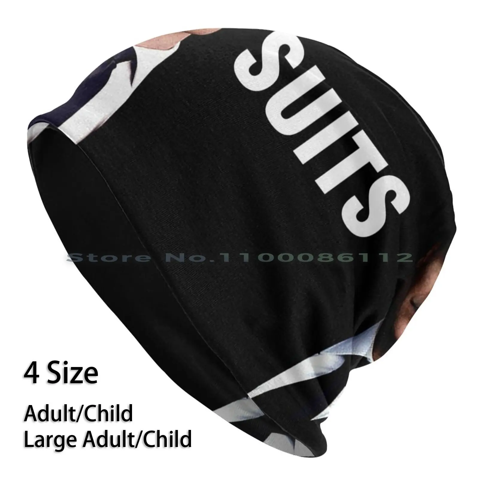 

Suits Beanies Knit Hat Suits Mike Whiskey Series Netflix Lowies Harvey Lawyer Business Work Tv Film Movistar Friends Black