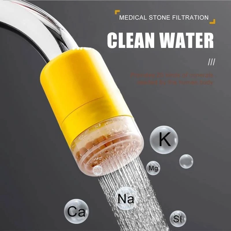 

Rotatable Filter Shower Nozzle Extended Water Filter Swivel Head Kitchen Faucet Bubbler Extender Splash-Proof QJS Shop