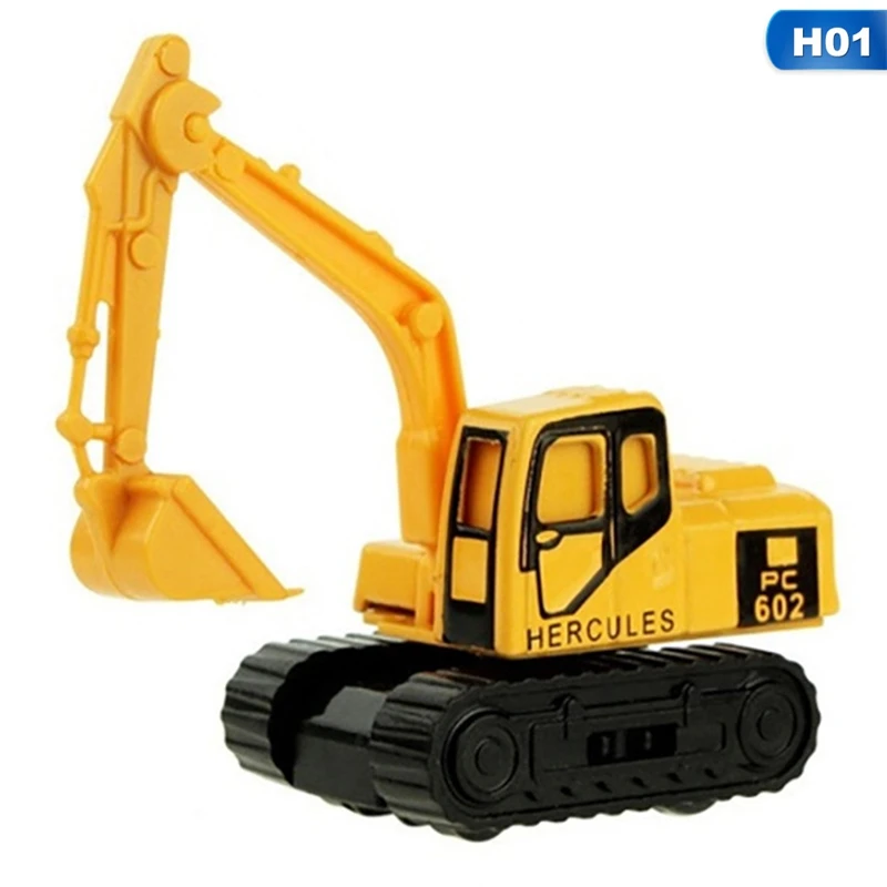 Simulation Engineering Car Toy Excavator Model Tractor Toys Boys Children Kids Truck Vehicles Forklift Machine Birthday Gift images - 6