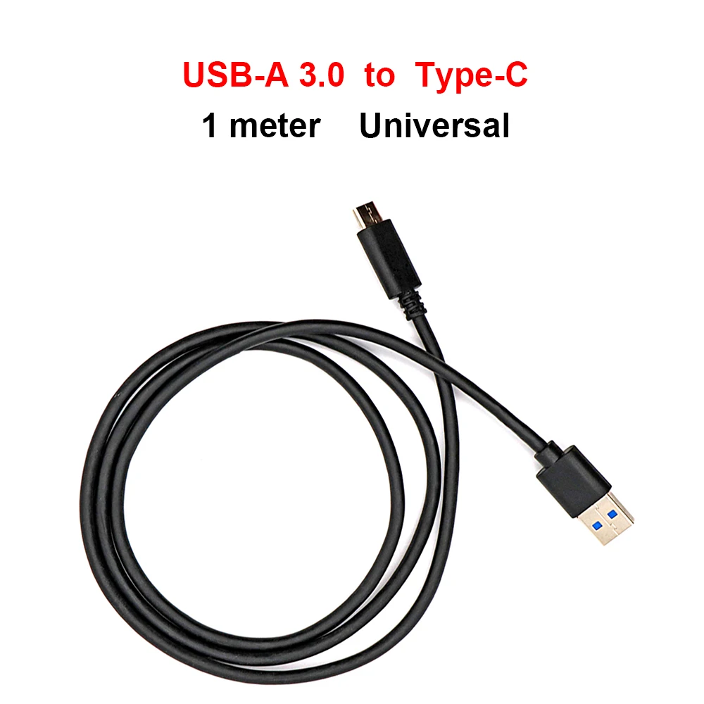 Кабель для передачи данных с USB A 3 0 на Type-C длиной 1 метр 5 Гбит/с зарядный кабель 3A