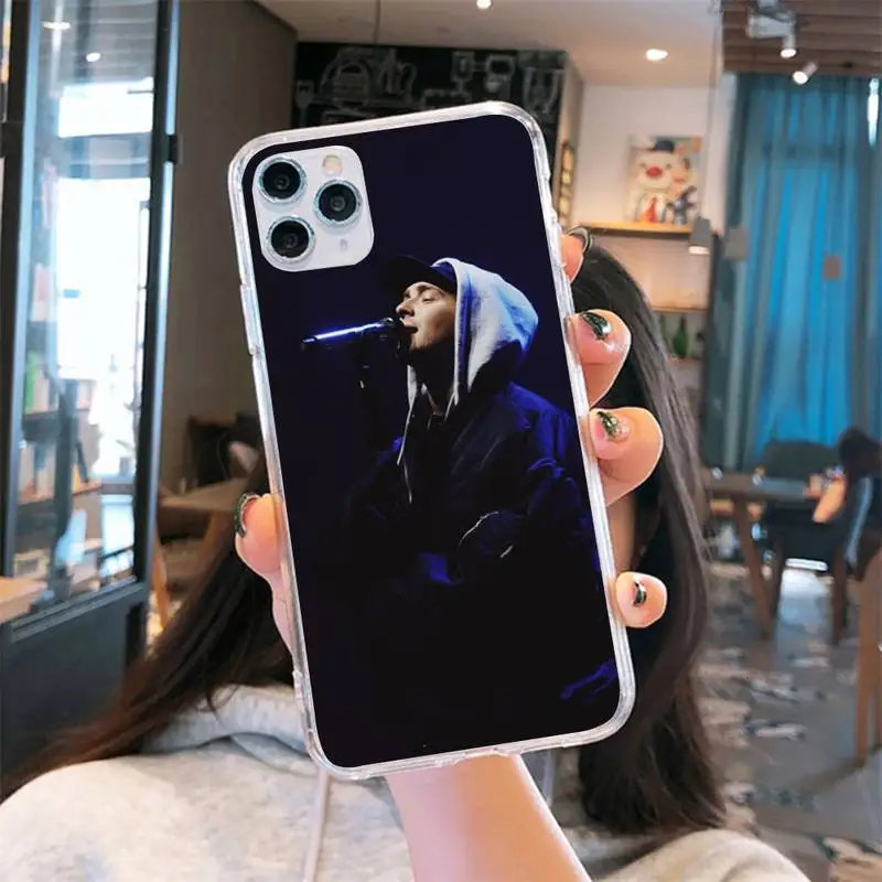 

Egor Kreed Russian rapper Phone Case Transparent for iPhone 6 7 8 11 12 s mini pro X XS XR MAX Plus