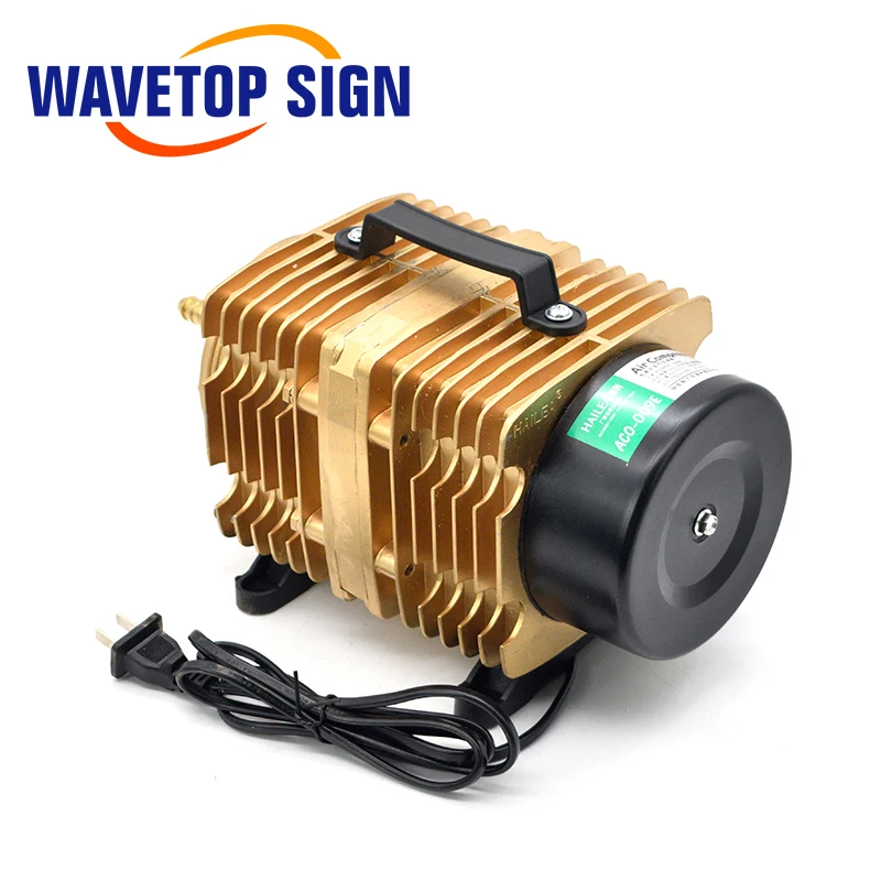 WaveTopSign 160W Air Compressor Electrical Magnetic Pump for CO2 Laser Engraving Cutting Machine | Инструменты