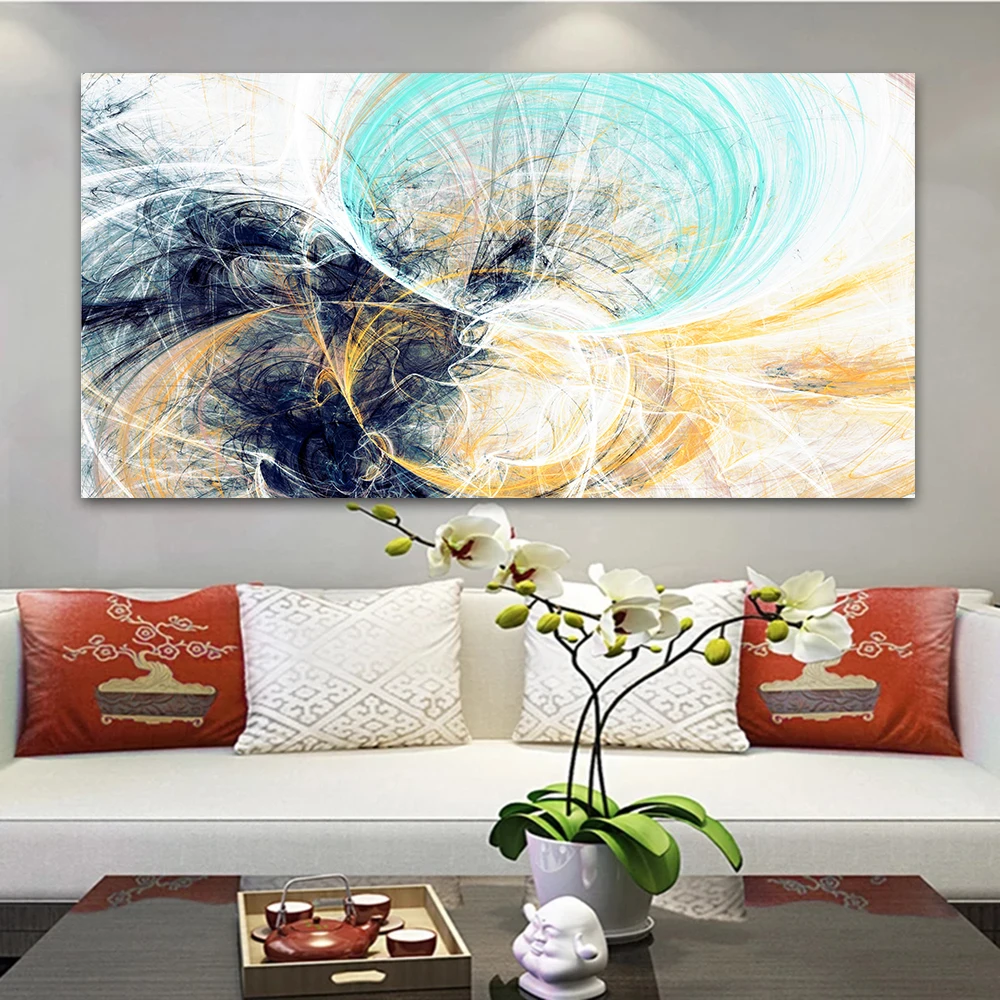 

Nordic Style Home Decoration Paintings Abstract Lines Canvas Painting Posters and Prints Wall Art Pictures For Living Room Decor
