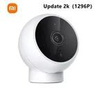Умная камера Xiaomi Mijia для дома, уличная камера с углом обзора 1296 , 2k, 180 P, 2,4 ГГц, Wi-Fi, ИК ночным видением