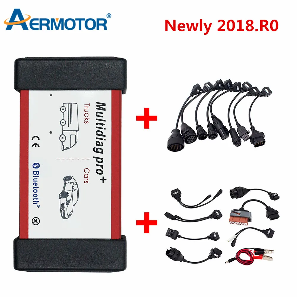 Top 2020 23/2018.R0 Multidiag Pro TCS OBD2 диагностический инструмент 2017.R3/2016.R0 с генератором ключей