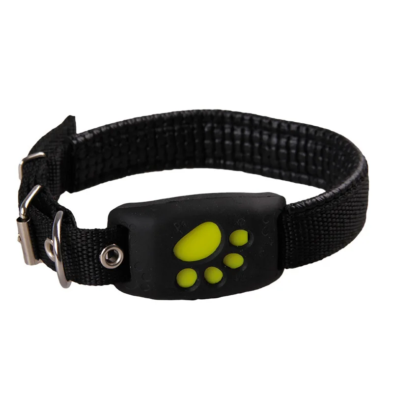 

Pet dog cat GPS tracker locator IP67 waterproof nylon adjustable collar, used for anti-lost tracker for large dogs, cattle sheep