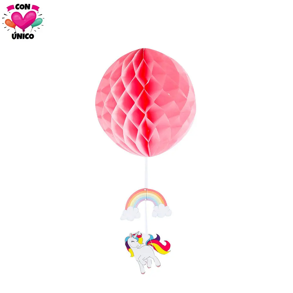 Conunico украшение на тему единорога товары для дня рождения Бумажная гирлянда