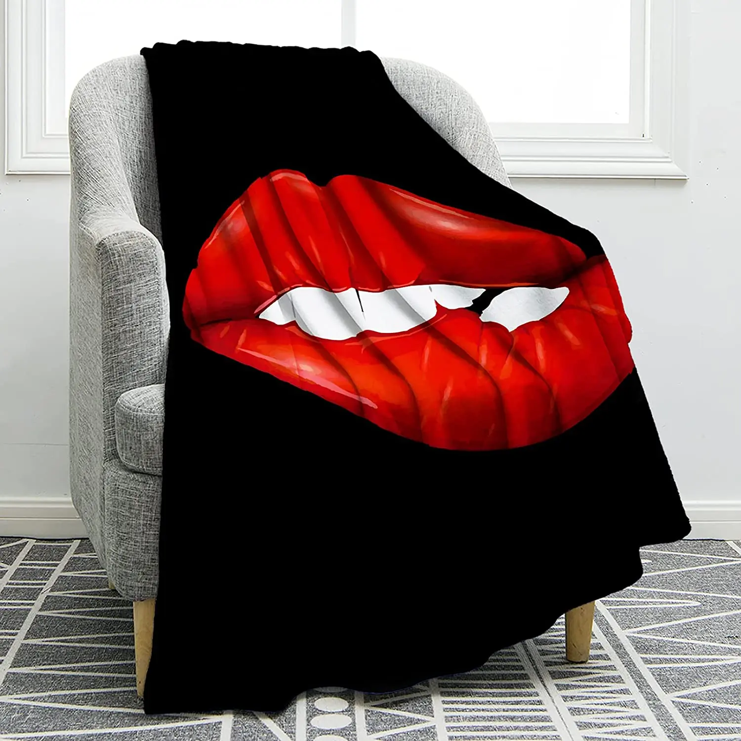 

Lightweight Cozy Warm Smooth Soft Print Throw Blanket for Kids Teens Gift