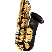 e drop alto saxophone pearl black carving craft professional grade