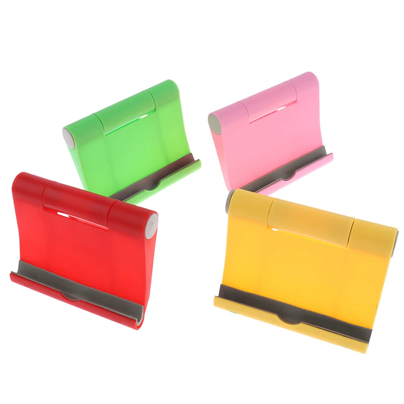 2019 Universal Desktop Holder Stand Cradle Mount For Cell Phone portable Tablet trend solid color | Мобильные телефоны и