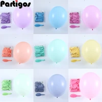 5pcs 18inch new large macaron latex balloons multicolor pastel balloons arch birthday party wedding bridal shower decorations