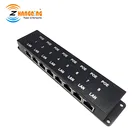 POE-8B пассивный 8 Порты и разъёмы 100 Мбитс PoE Инжектор Midspan Ethernet Мощность для IP Камера Беспроводной AP 24V 48V PoE устройств