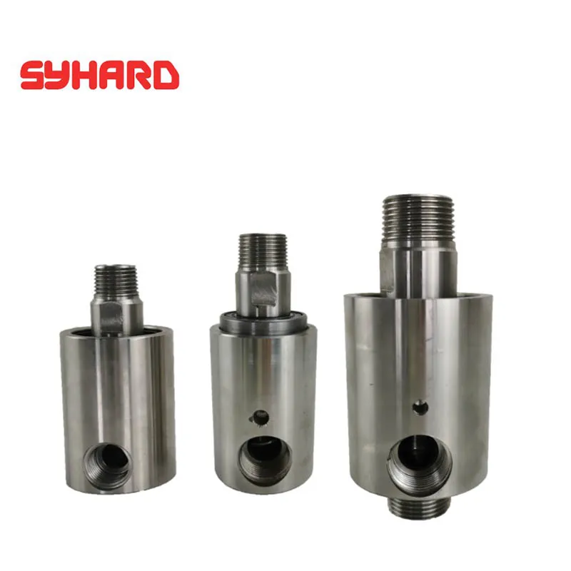 304 Stainless Steel HGY Rotary Joint High Temperature High Speed Hydraumatic Cardan Joint 360 Degree Straight Joint