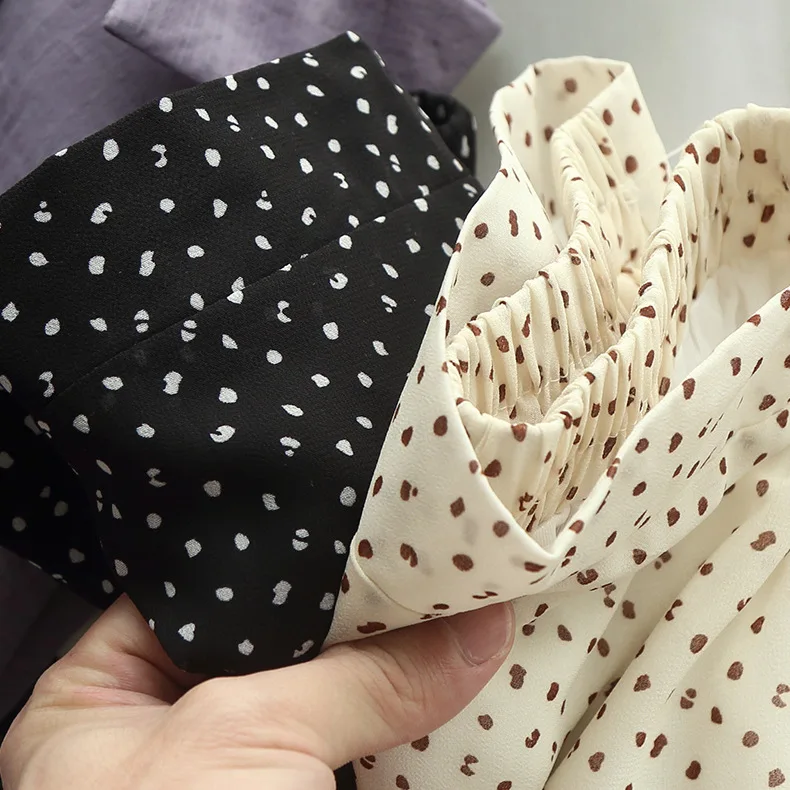 

Mori Style Skirts Women small fresh Midi long chiffon skirt