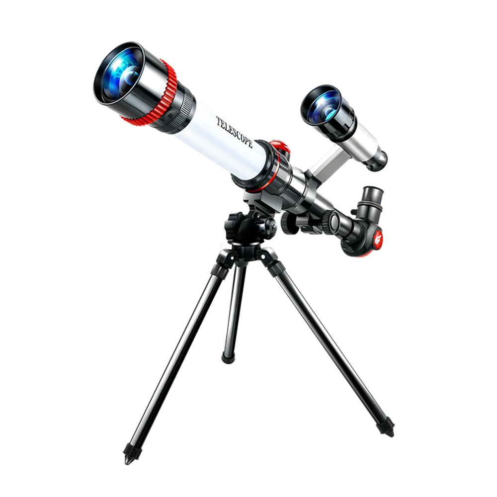 

Children Astronomical Telescope With Tripod Eyepiece 40x/30x/20x Science Experiment Simulates Stargazing Monocular For Outdoor