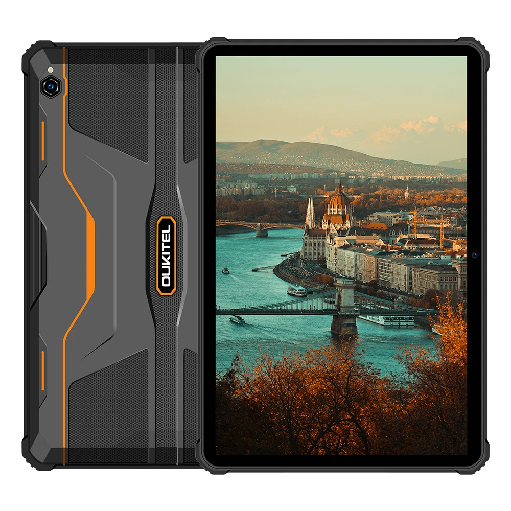 Oukitel RT1 IP68 Rugged 4G Tablet 4GB+64GB Octa Core Android 11 Mobile Phone 16MP SAMSUNG Camera 10000mAh 10.1 Inch Tablet Phone