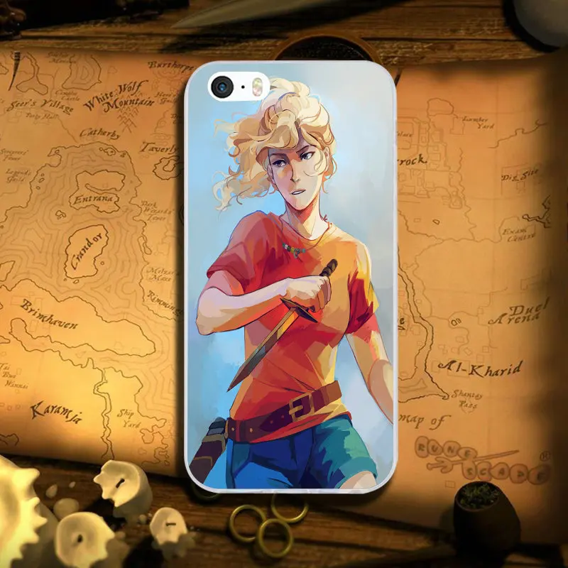 Мягкие силиконовые чехлы для мобильных телефонов из ТПУ Percy Jackson Heroes iPhone X XR XS Max 10 8