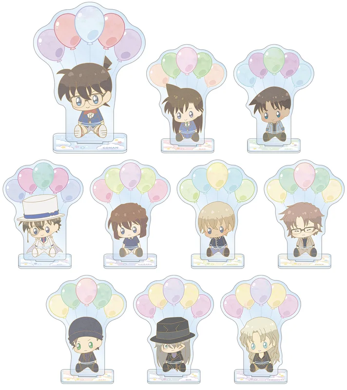 

Чехол с изображением аниме детектива Конана, с закрытым воздушным шаром, модель телефона, Настольная игрушка, подвеска, брелок, Фуруя Рей, ха...