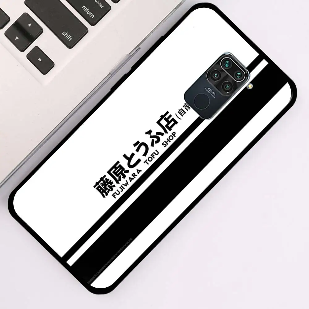 Silicone Case For Xiaomi Redmi Note 9 9S 11 10 8 Pro 8T 7 Redmi 8A 7 7A 9 9A 9C 6 6A Back Cover Fundas Capa INITIAL D AE86 Coque