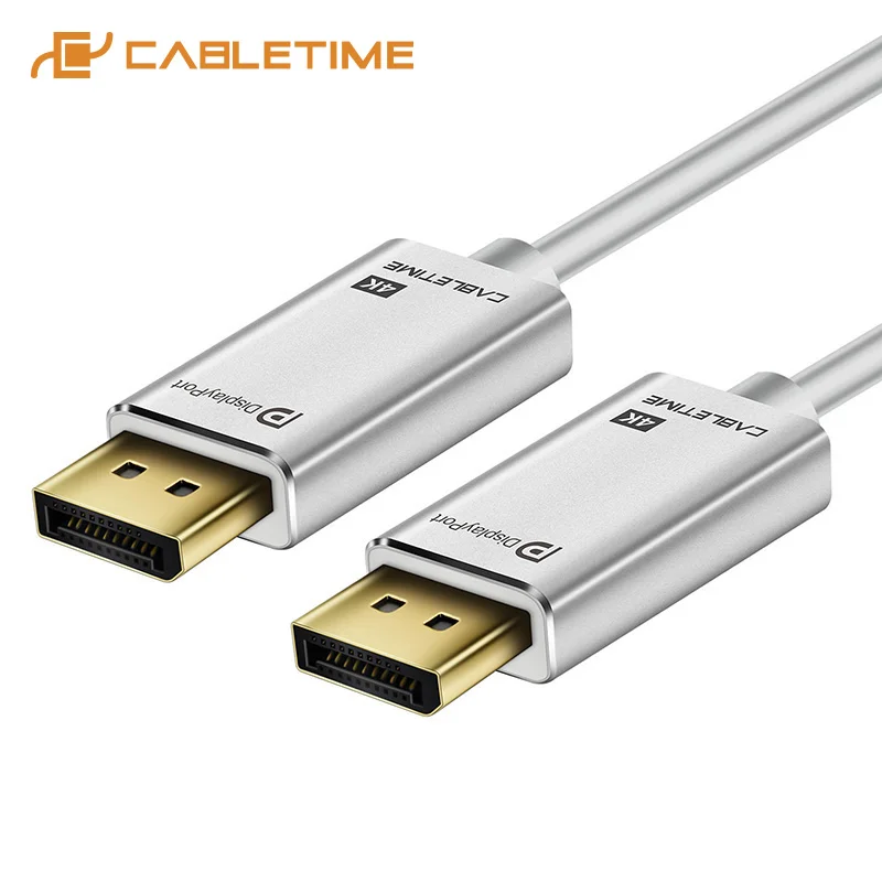 Кабель DisplayPort M/M PRE DP 1 2 4K 60 Гц кабель м 8 3 позолоченный для HDTV проектора ПК камеры C083