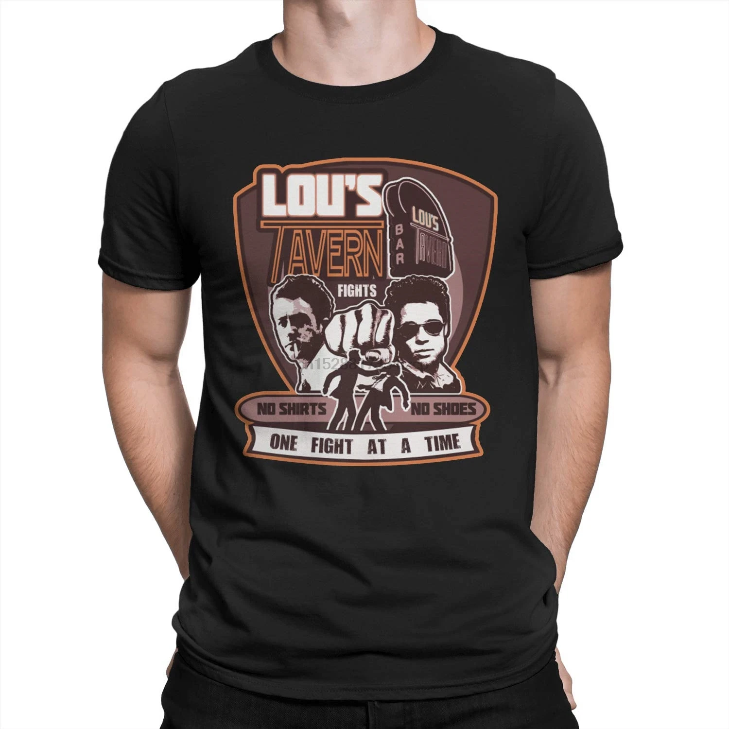 Zoko/одежда Lou Tavern Fight Club футболка из хлопка по низкой цене для мальчиков-подростков