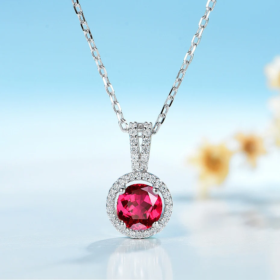 Куолит 1CT изумруд драгоценный камень кулон для женщин Твердое Серебро 925 пробы