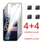 Закаленное стекло для Oppo A93 5g A54 A52 A53 5g A72 A94, защитные очки для экрана A 52 53 54 72 93 94, Защитная пленка для объектива камеры