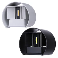 new arrival 7w led outdoor wall lamps porch lights exterior round sconce lighting lantern light fixture with 2 cob chips