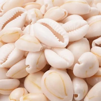 30pcslot natural white diy sea shell beads charm cowrie cowry spacer beads for diy jewelry making bracelet necklace accessories